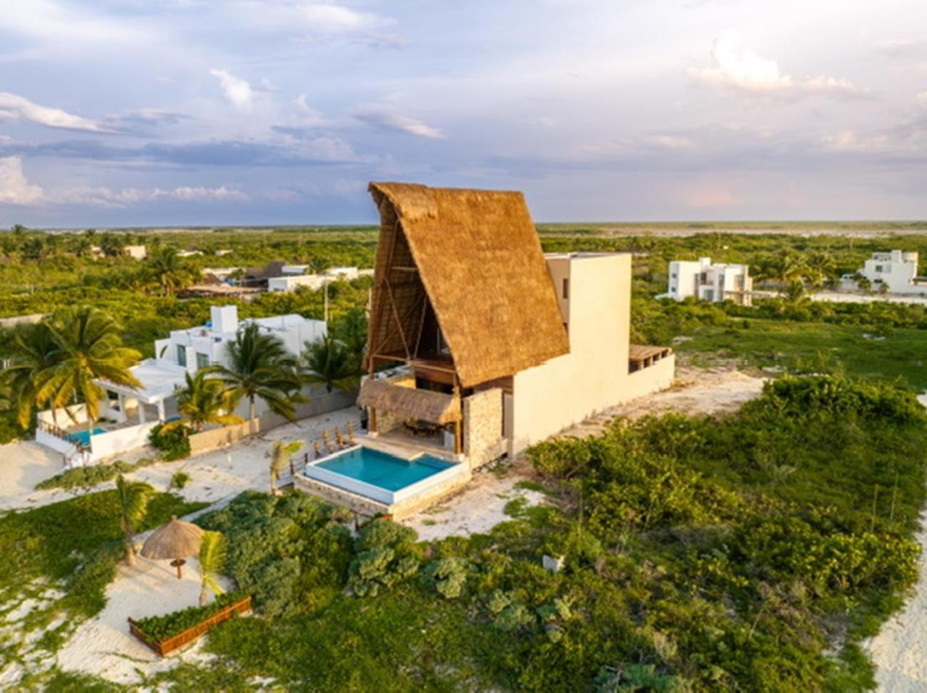 Residencia Las Olas En San Benito Lujo En Todo Su Esplendor. Progreso  Εξωτερικό φωτογραφία